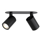 Astro Ascoli Twin Recessed Spotlight in Matt Black