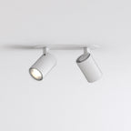 Astro Ascoli Twin Recessed Spotlight in Textured White