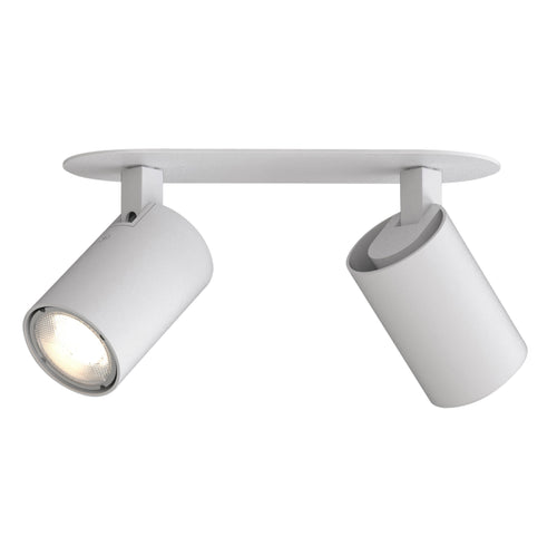 Astro Ascoli Twin Recessed Spotlight in Textured White