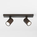 Astro Ascoli Twin Spotlight in Bronze