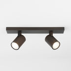 Astro Ascoli Twin Spotlight in Bronze