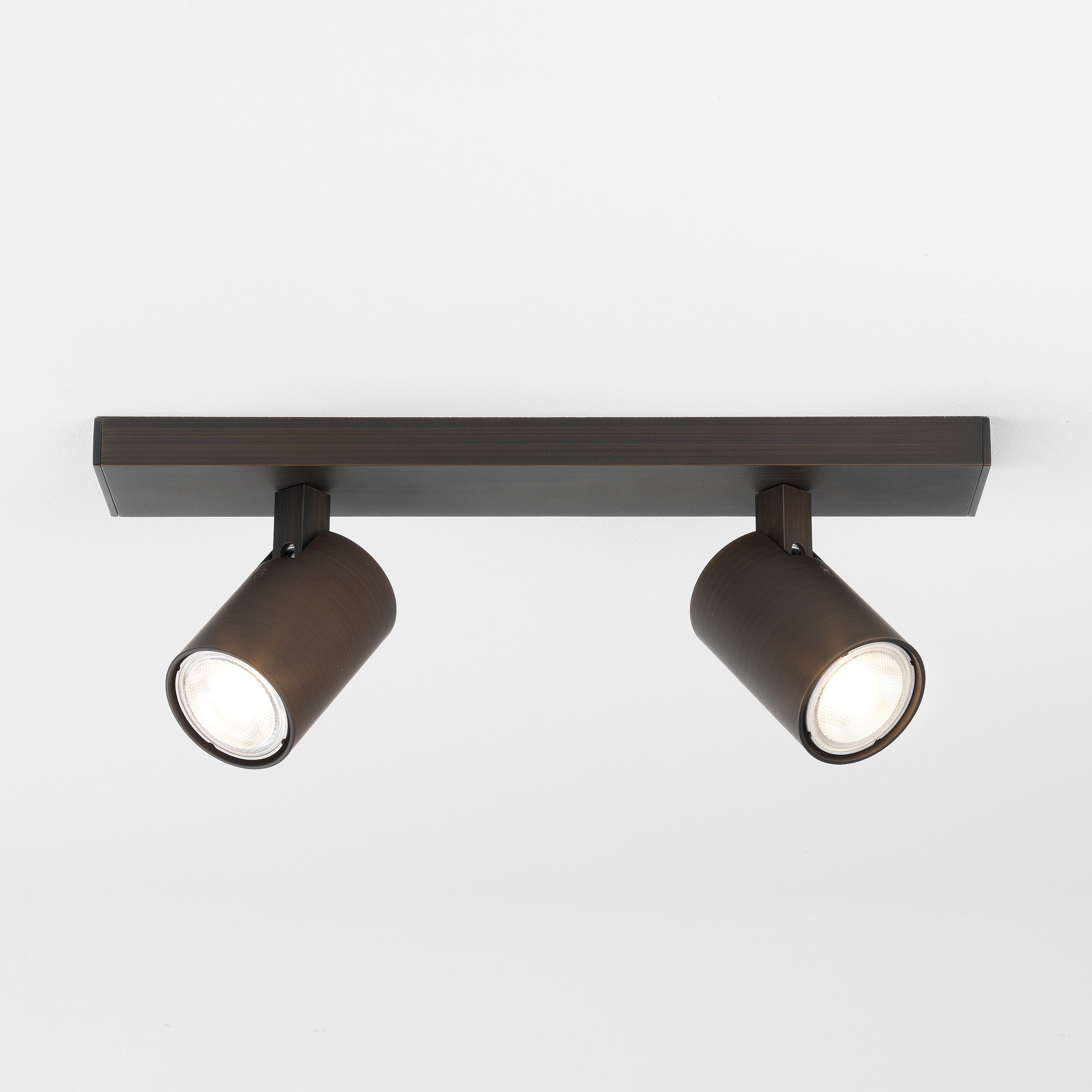 Astro Ascoli Twin Spotlight in Bronze