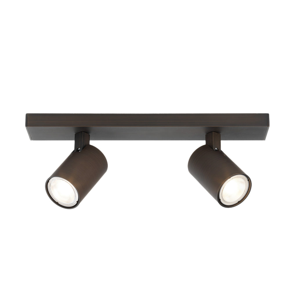 Astro Ascoli Twin Spotlight in Bronze