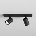 Astro Ascoli Twin Spotlight in Matt Black