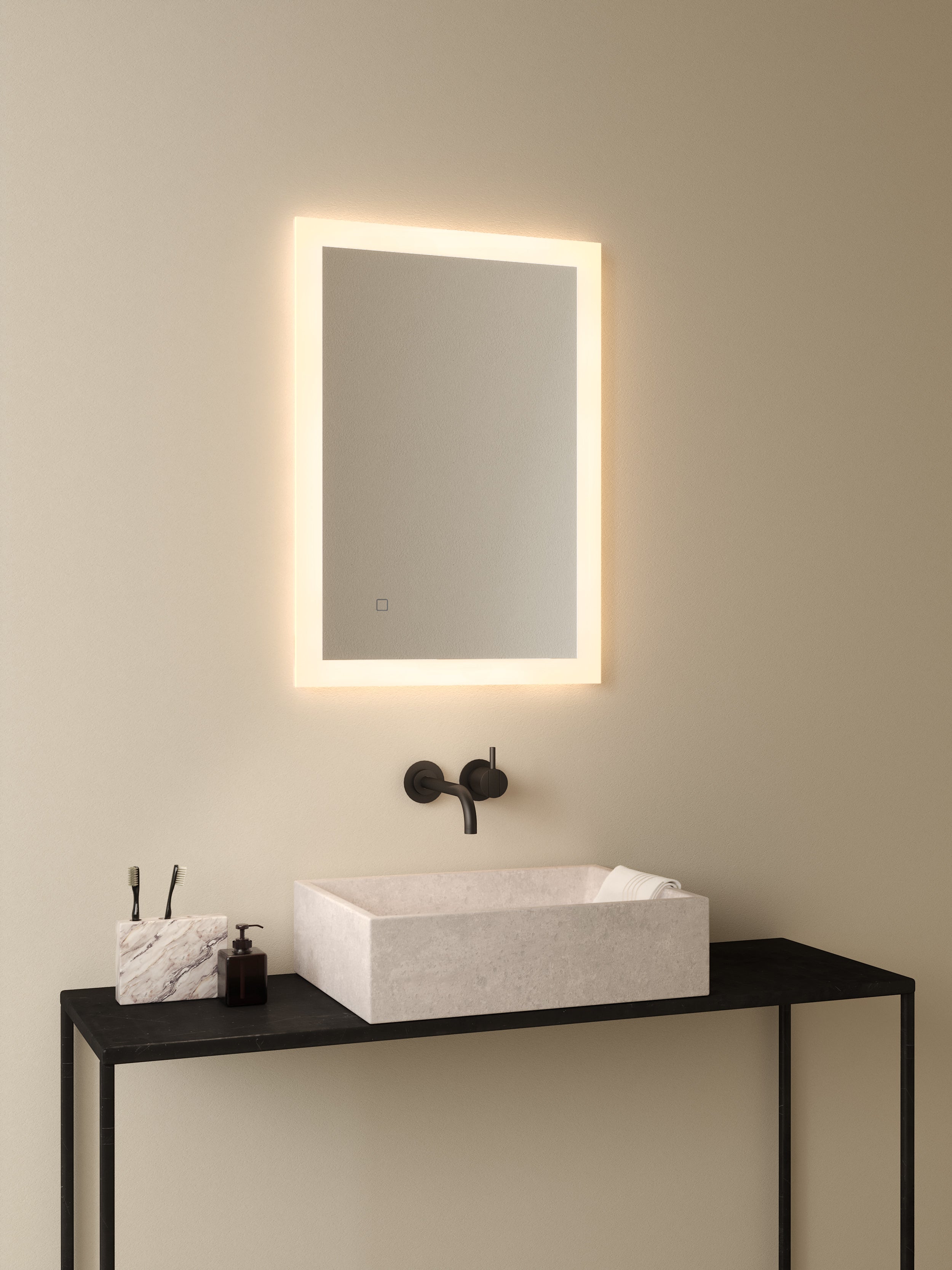 Astro Ascot 700 Bathroom Illuminated Mirror in Finish