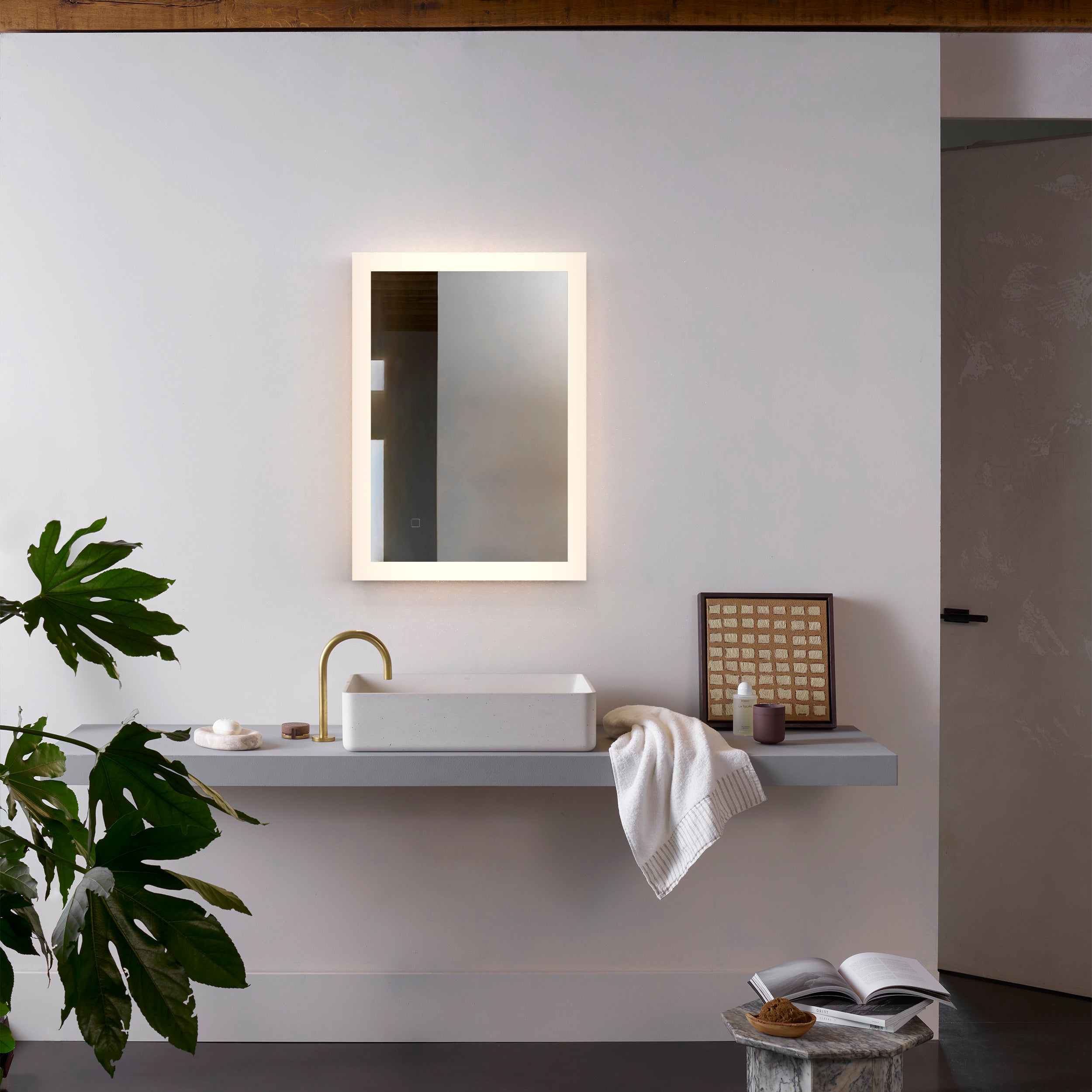 Astro Ascot 800 Bathroom Illuminated Mirror in Finish