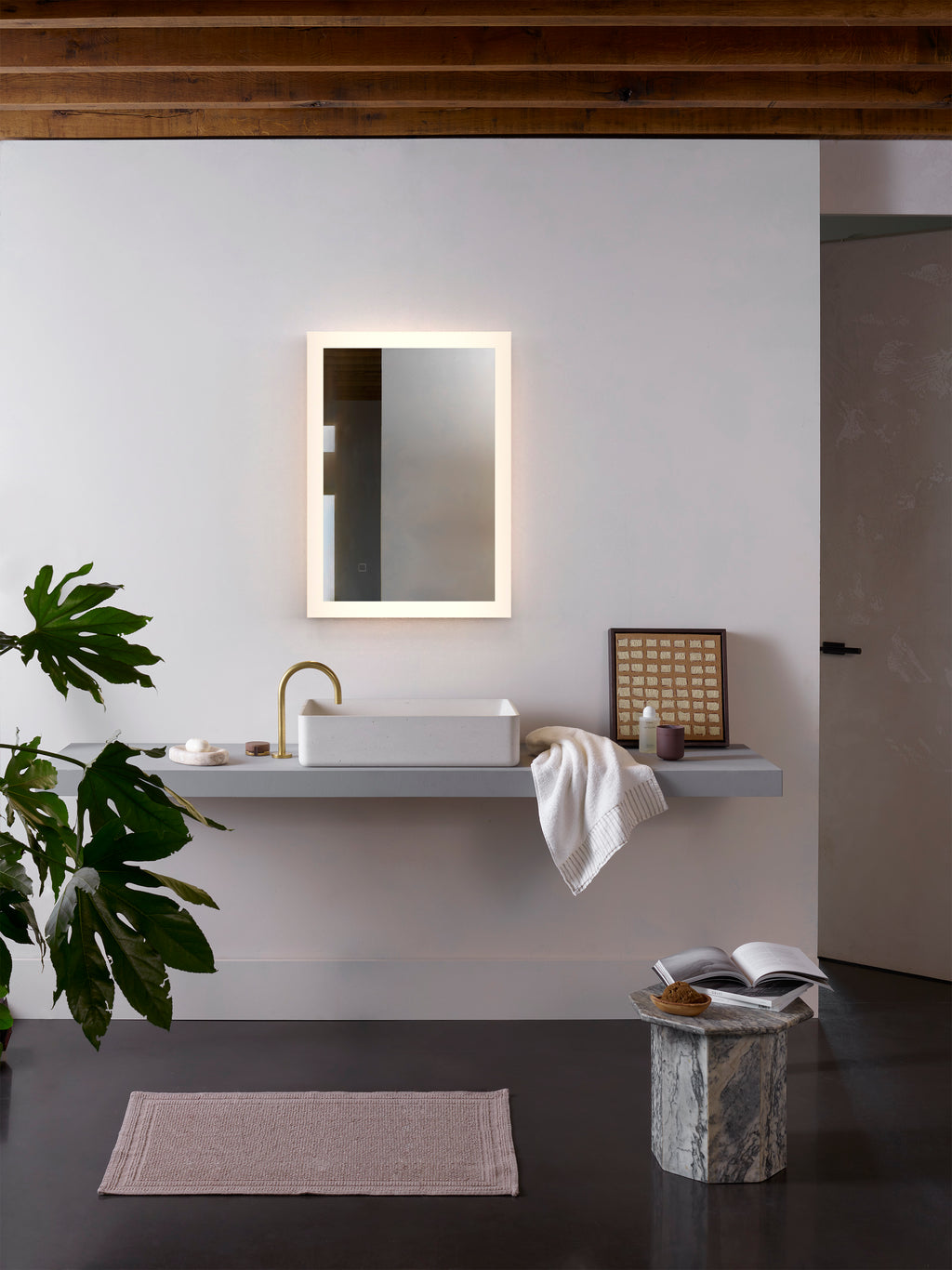 Astro Ascot 800 Bathroom Illuminated Mirror in Finish