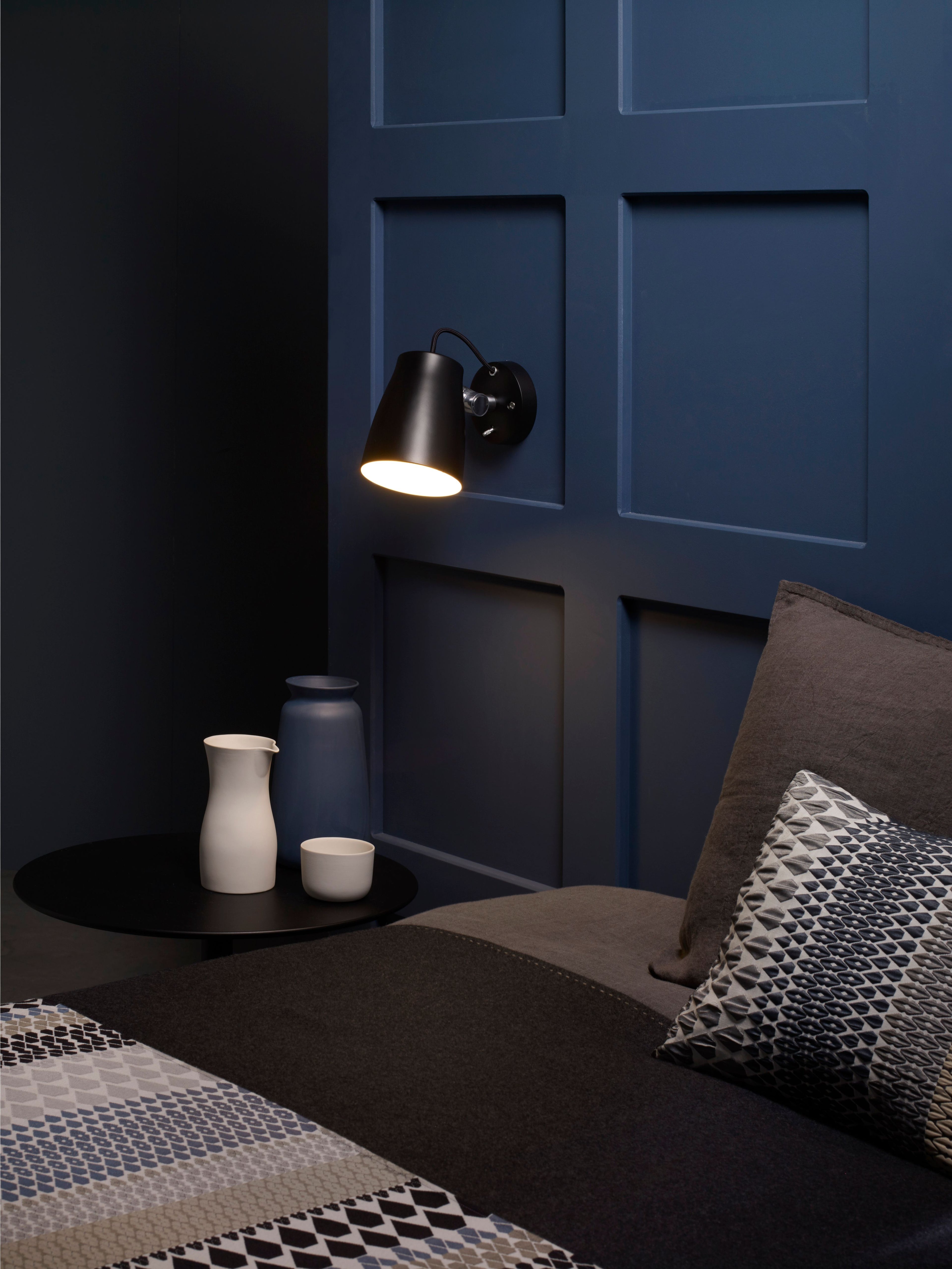 Astro Atelier Wall Light in Matt Black