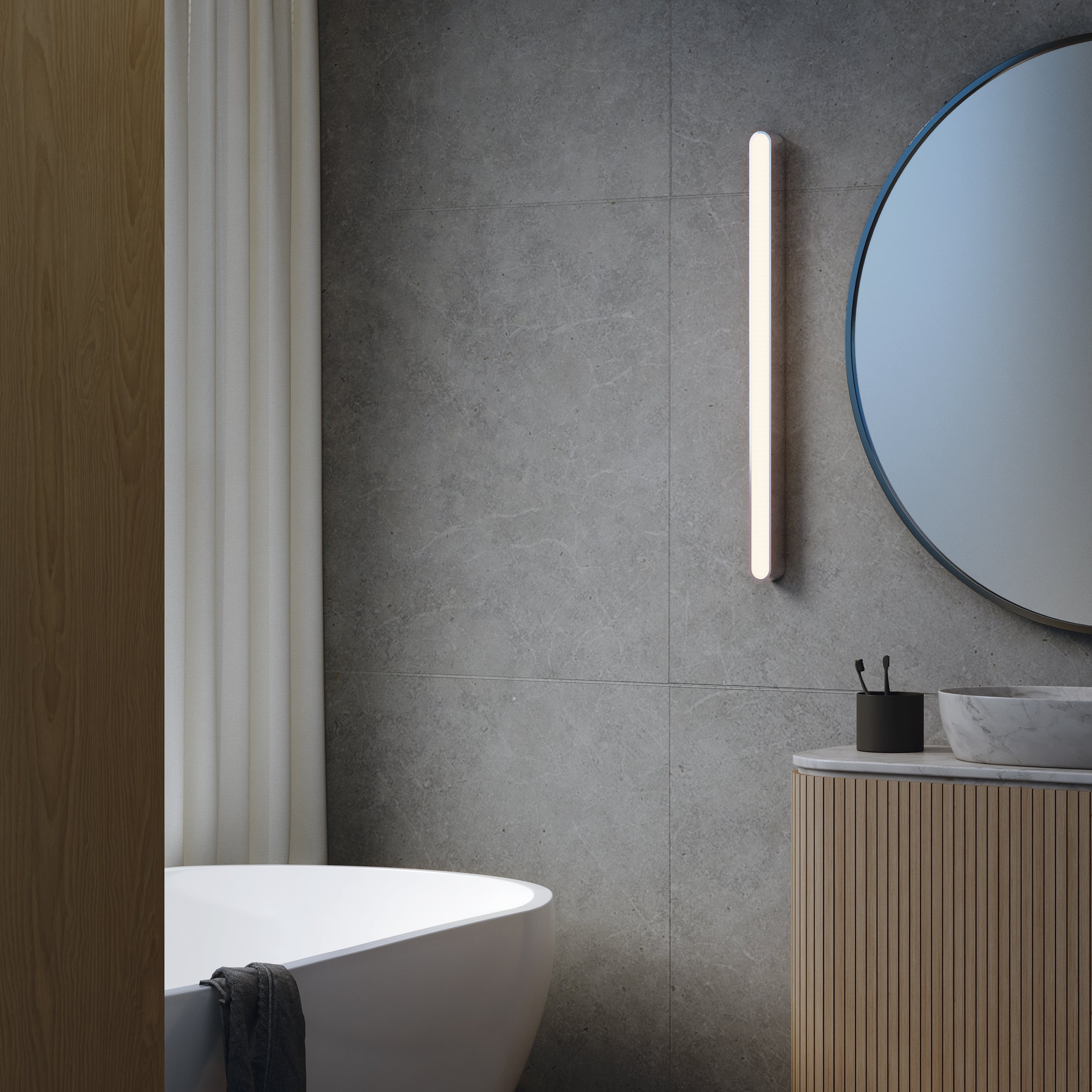 Astro Atticus 900 Bathroom Wall Light in Polished Chrome