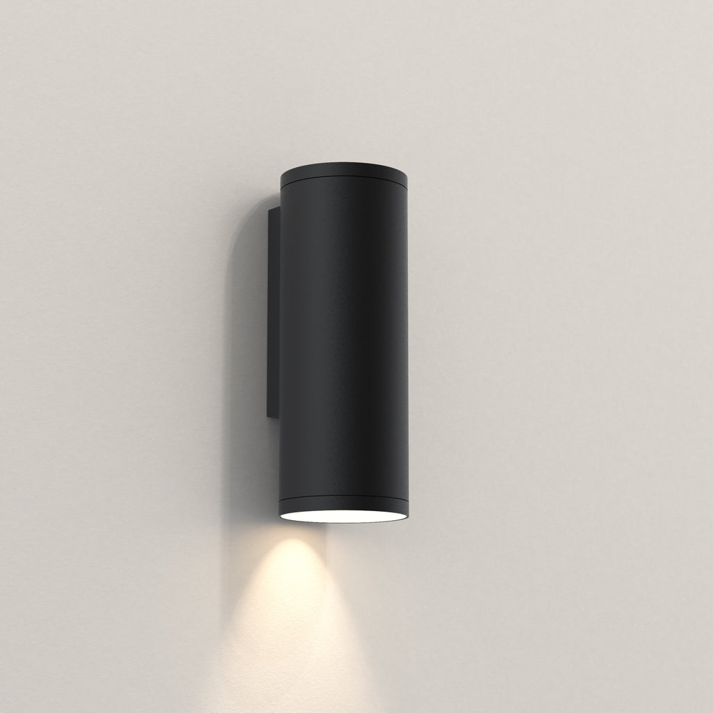 Astro Ava 200 1 Outdoor Wall Light in Textured Black
