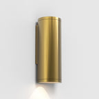 Astro Ava 200 Coastal Wall Light in Brushed Brass