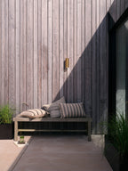 Astro Ava 200 Coastal Wall Light in Brushed Brass