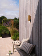 Astro Ava 200 Coastal Wall Light in Brushed Brass