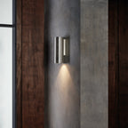 Astro Ava 200 Coastal Wall Light in Brushed Stainless Steel