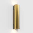 Astro Ava 300 Coastal Wall Light in Brushed Brass