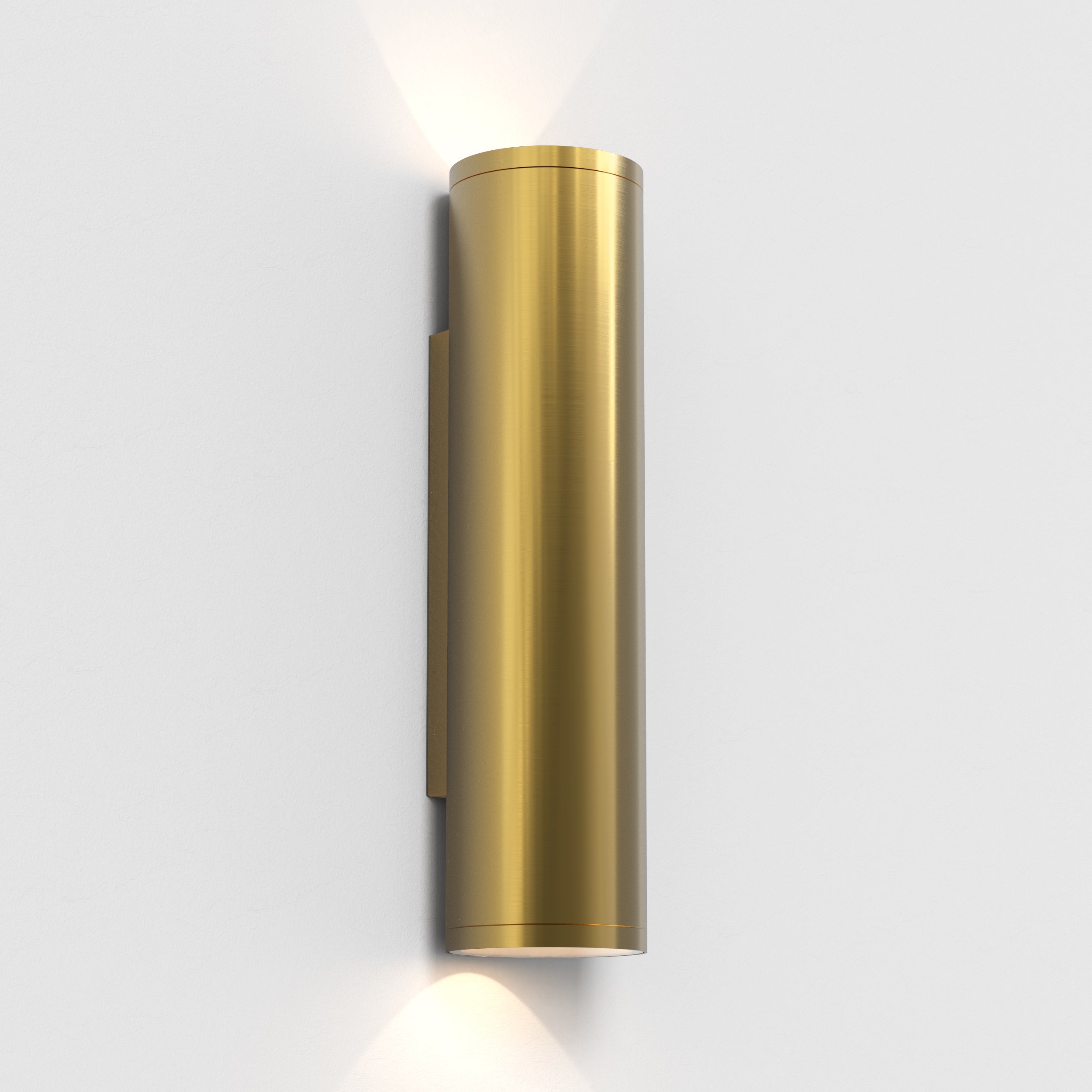 Astro Ava 300 Coastal Wall Light in Brushed Brass