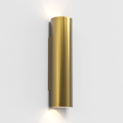 Astro Ava 300 Coastal Wall Light in Brushed Brass
