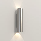Astro Ava 300 Coastal Wall Light in Brushed Stainless Steel