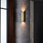 Astro Ava 300 Outdoor Wall Light in Solid Brass
