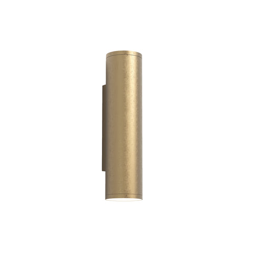 Astro Ava 300 Outdoor Wall Light in Solid Brass