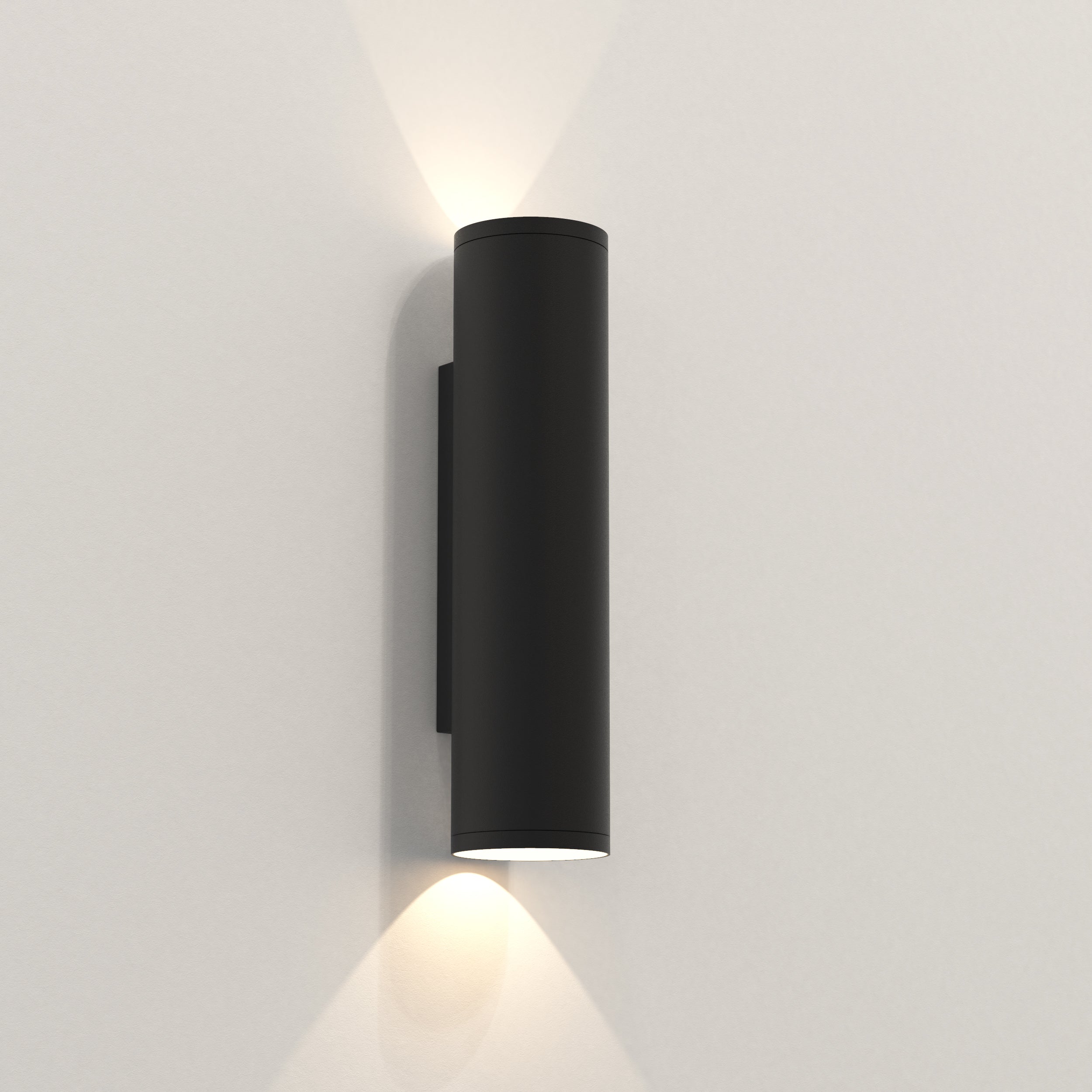 Astro Ava 300 Outdoor Wall Light in Textured Black