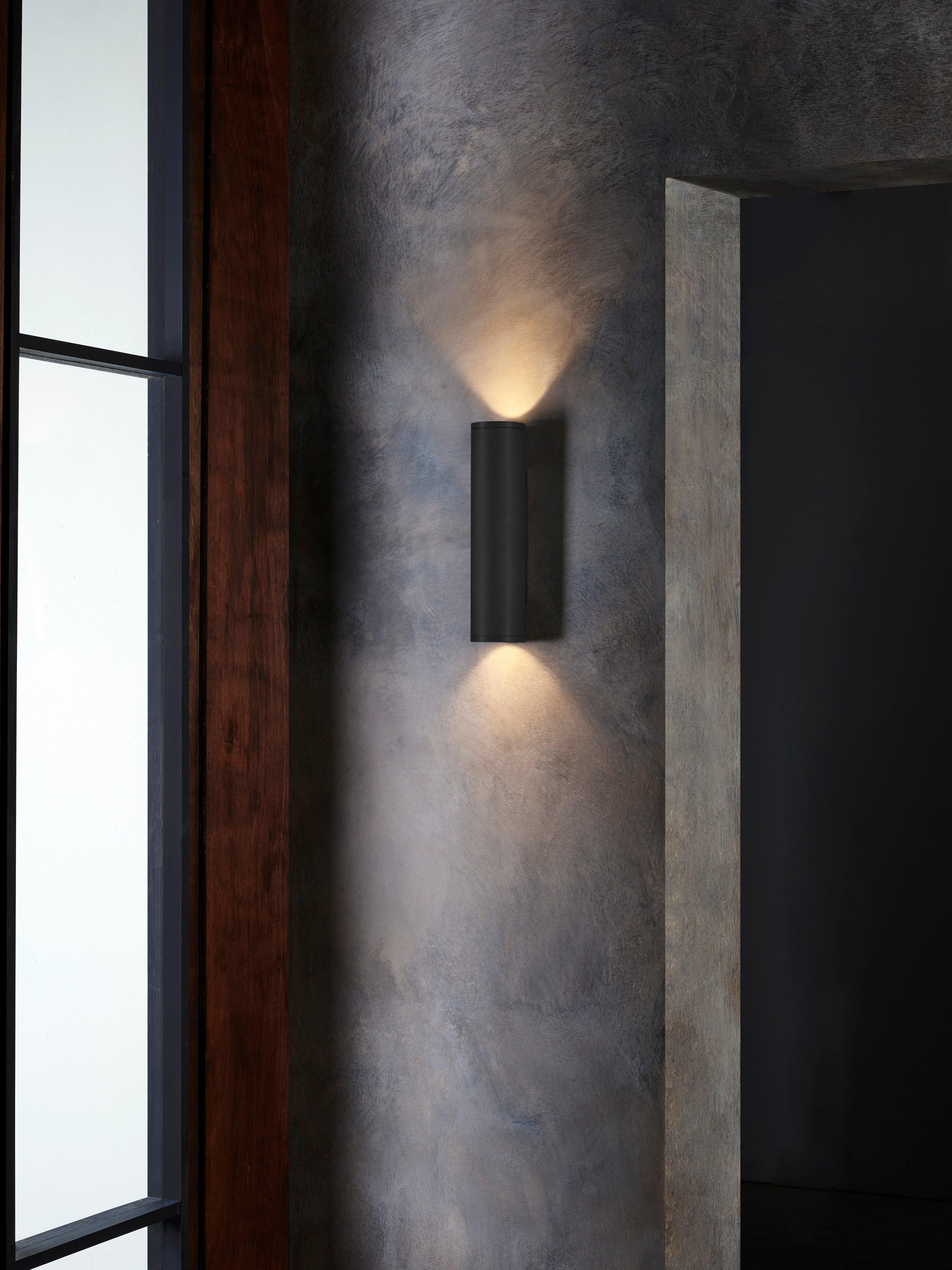 Astro Ava 300 Outdoor Wall Light in Textured Black