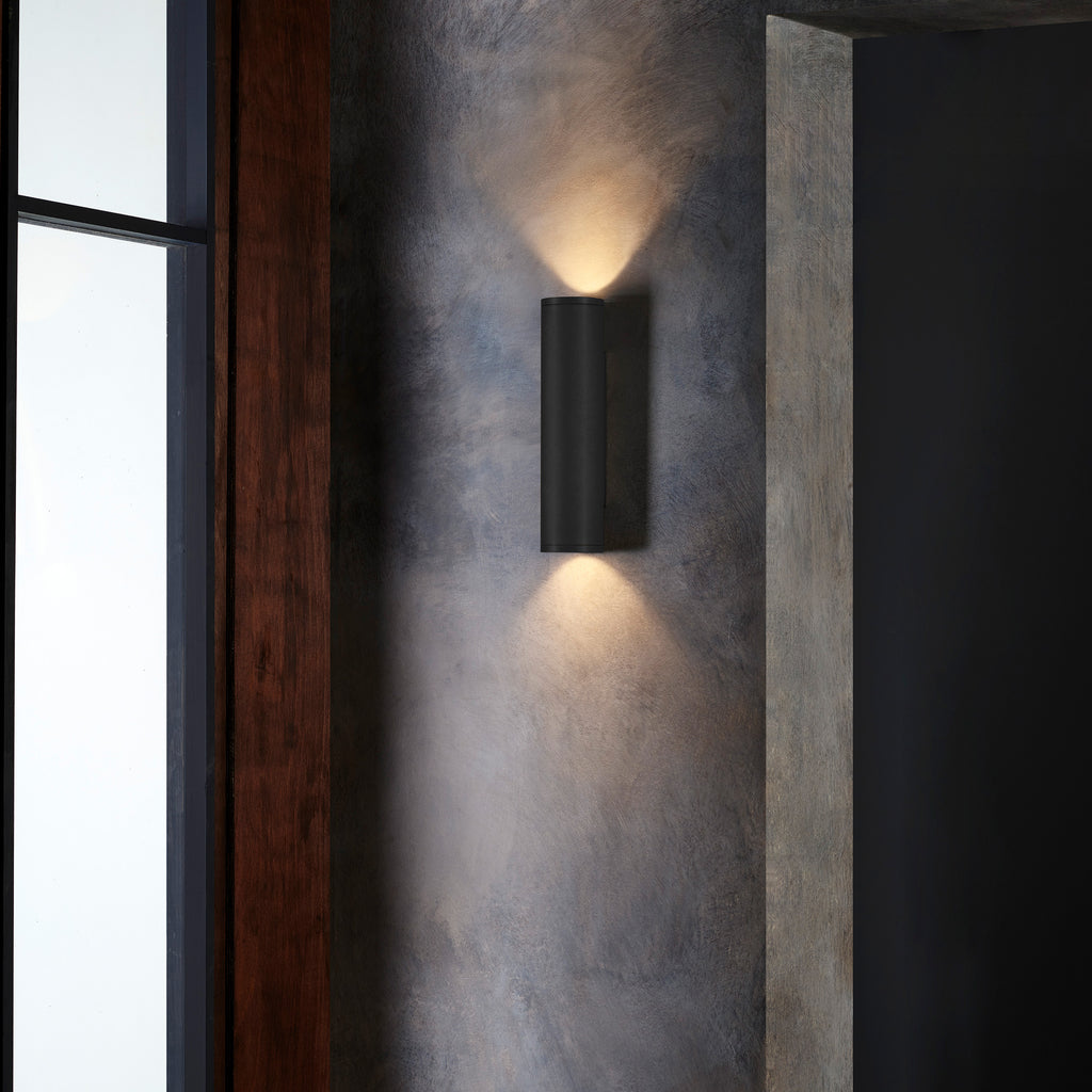 Astro Ava 300 Outdoor Wall Light in Textured Black