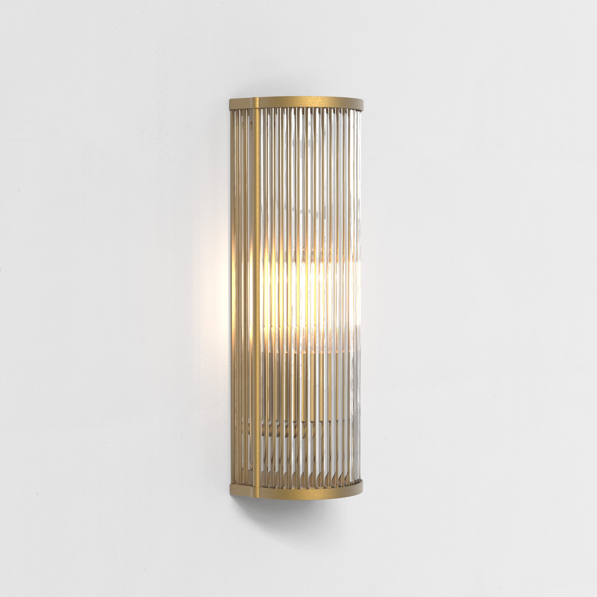 Astro Avignon Round 375 Wall Light in Antique Brass