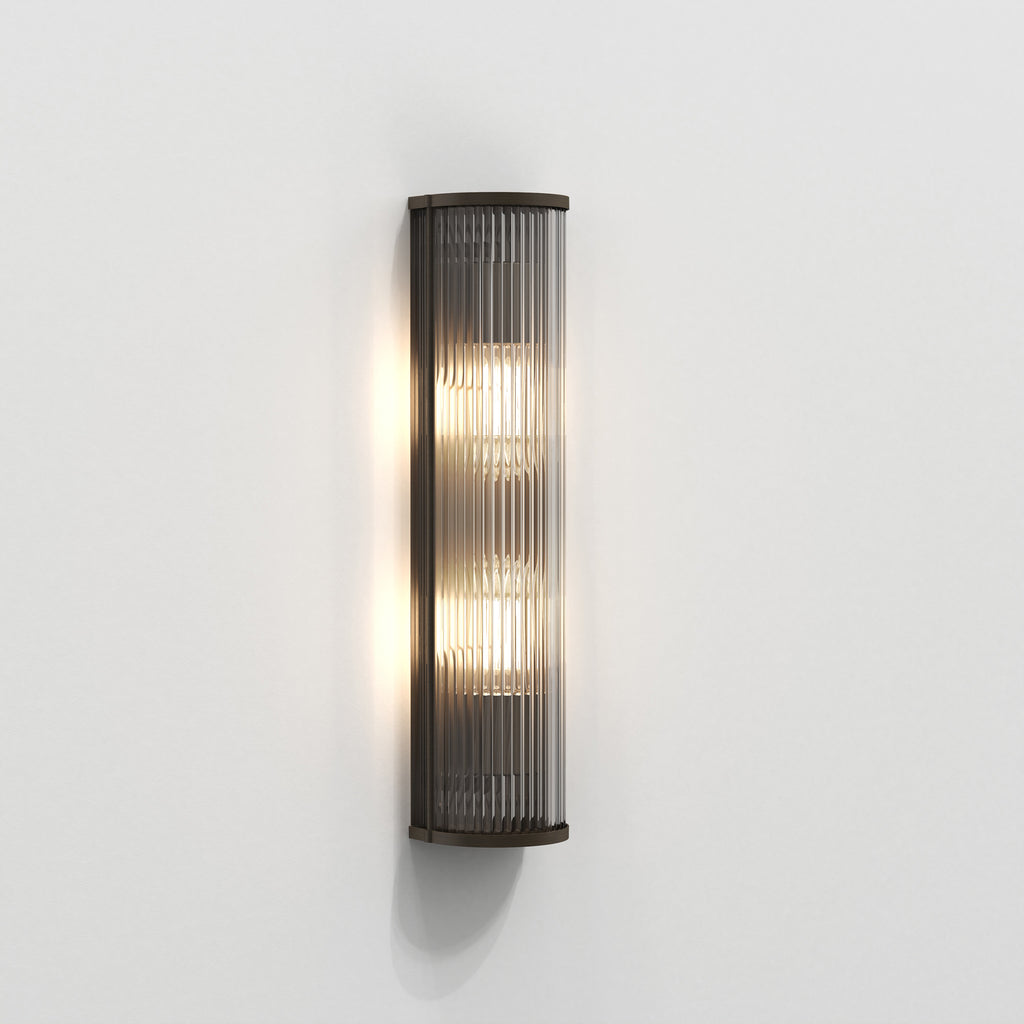 Astro Avignon Round 525 Wall Light in Bronze