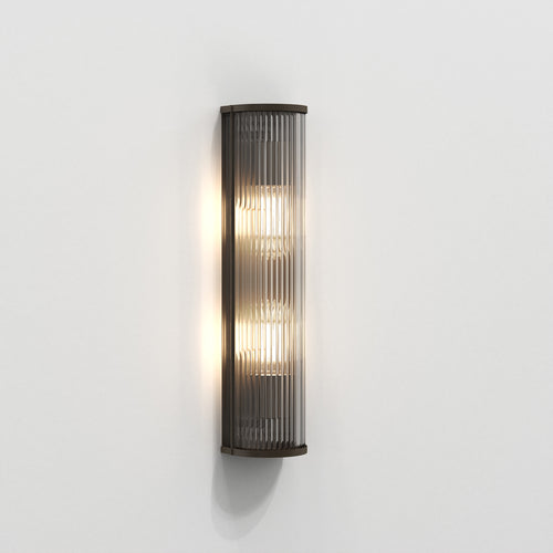 Astro Avignon Round 525 Wall Light in Bronze