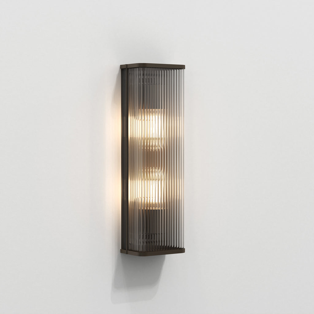 Astro Avignon Square 500 Wall Light in Bronze