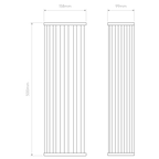 Astro Avignon Square 500 Wall Light