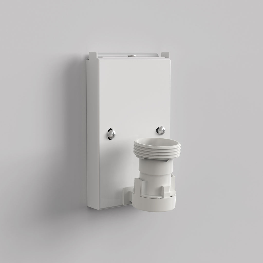 Astro Backplate 3 Wall Light in Matt White