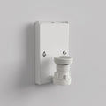 Astro Backplate 3 Wall Light in Matt White