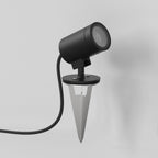Astro Bayville Outdoor LED Spike Spot in Textured Black IP65
