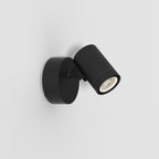 Astro Bayville Outdoor Single Spotlight in Textured Black IP65