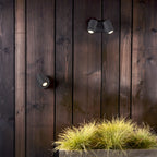 Astro Bayville Outdoor Single Spotlight in Textured Black IP65