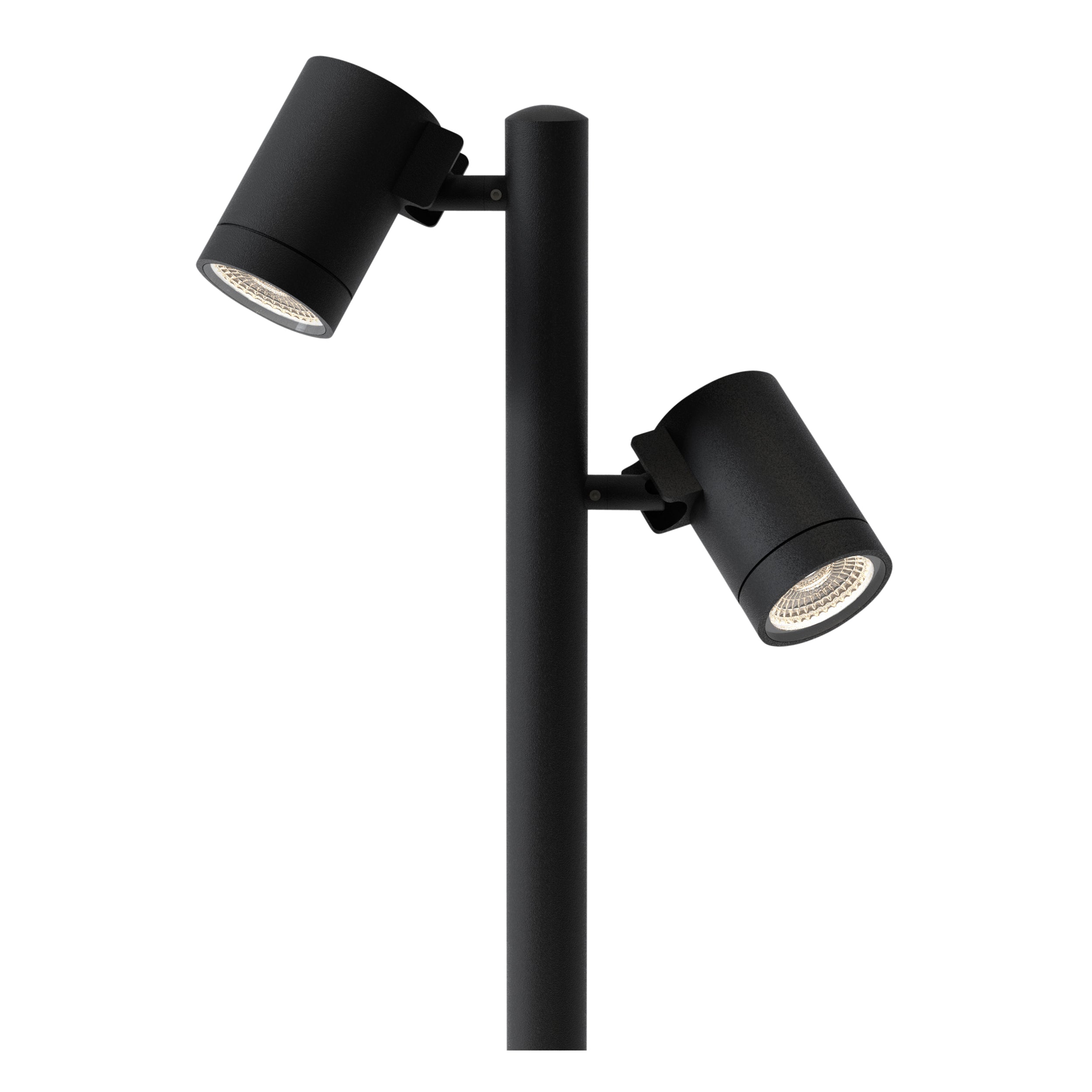 Astro Bayville Outdoor Twin Spotlight in Textured Black