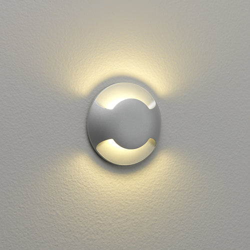 Astro Beam Two Outdoor LED Marker Light in Matt Silver - DRIVER REQUIRED
