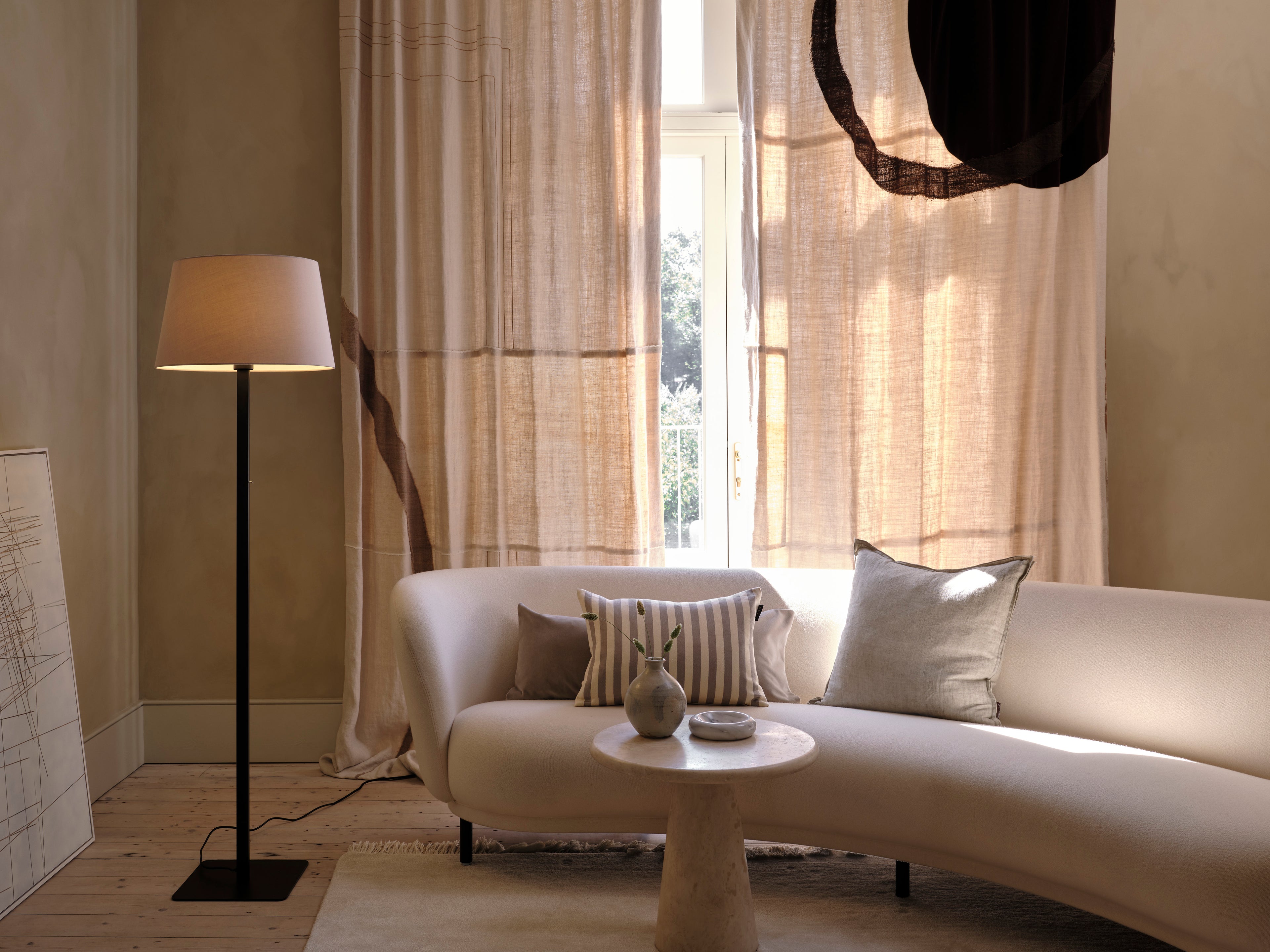 Astro Beaumont Floor Lamp in Matt Black REQUIRES SHADE