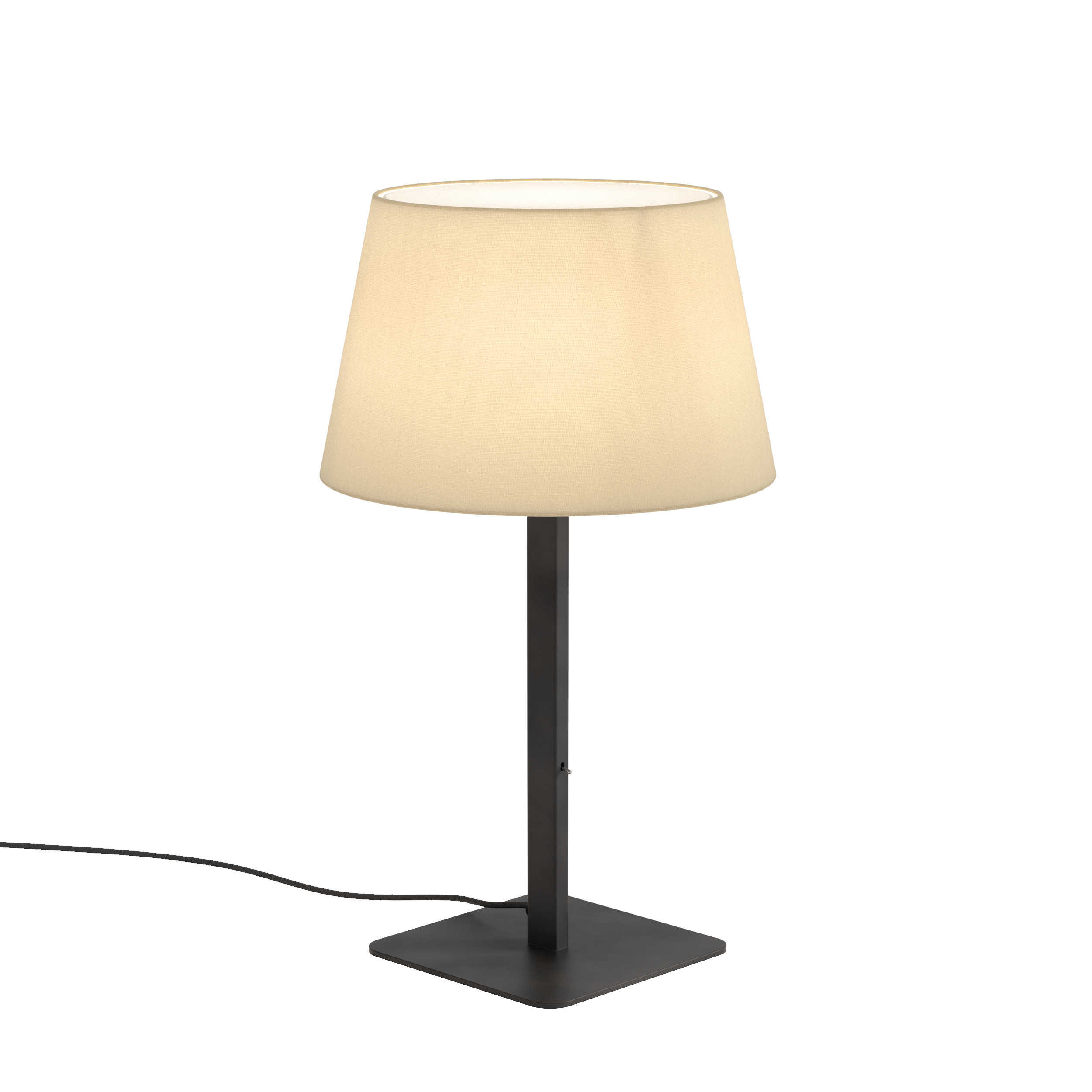 Astro Beaumont Table Lamp in Matt Black REQUIRES SHADE