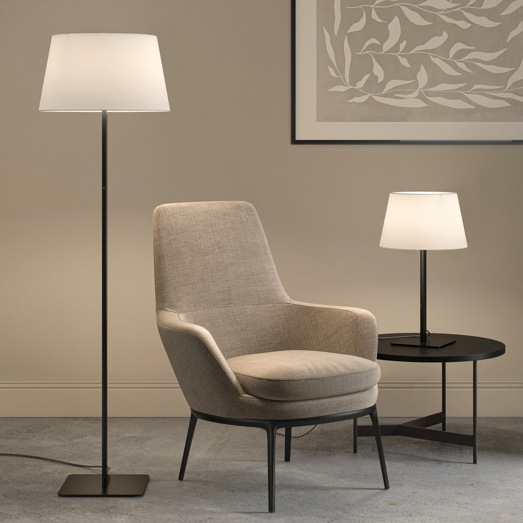 Astro Beaumont Table Lamp in Matt Black REQUIRES SHADE