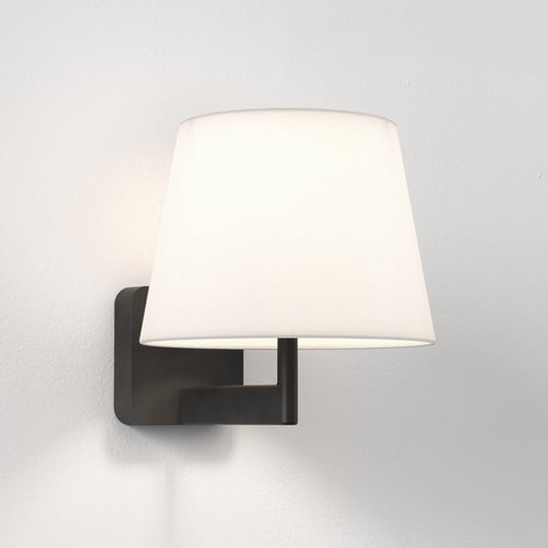 Astro Beaumont Wall Light in Matt Black REQUIRES SHADE