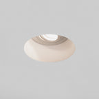 Astro Blanco Round Adjustable Downlight in Plaster 1253005