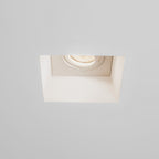 Astro Blanco Square Adjustable Downlight in Plaster 1253007