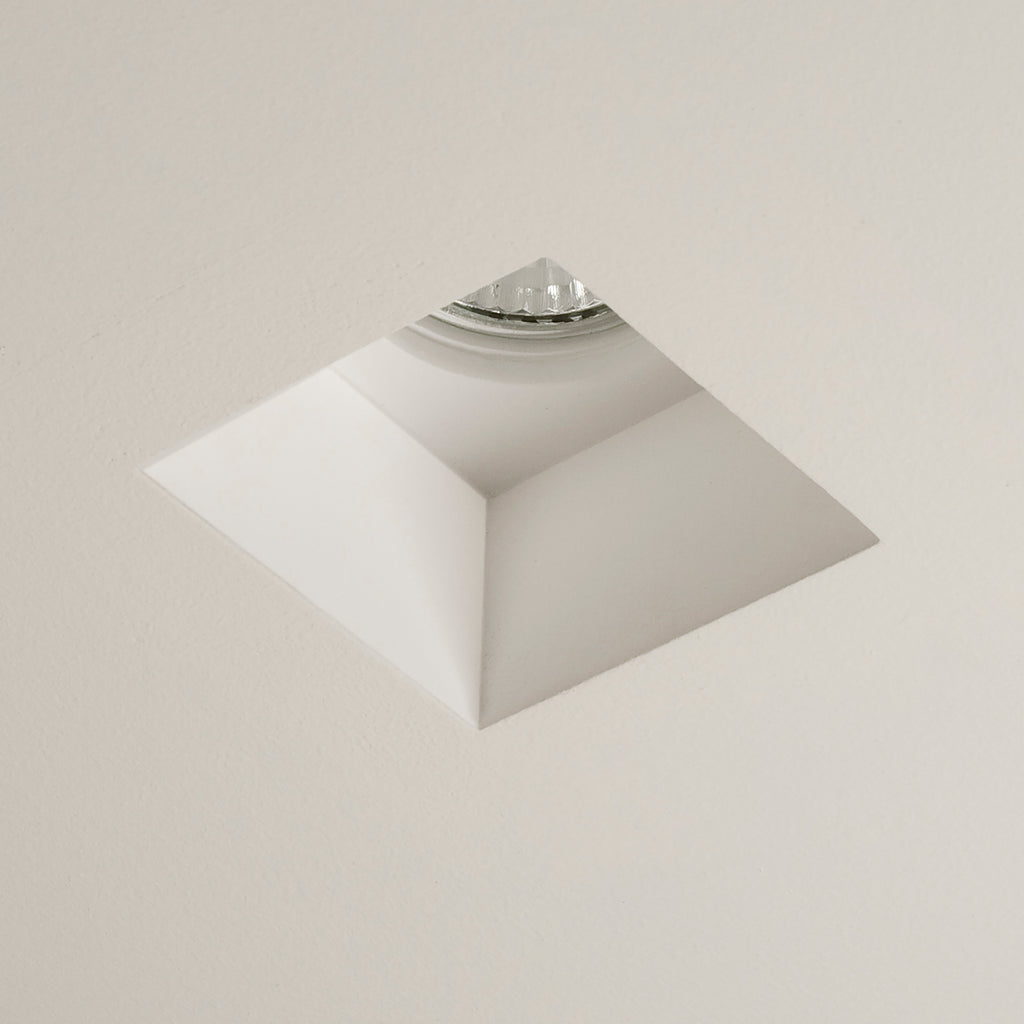Astro Blanco Square Downlight in Plaster 1253002