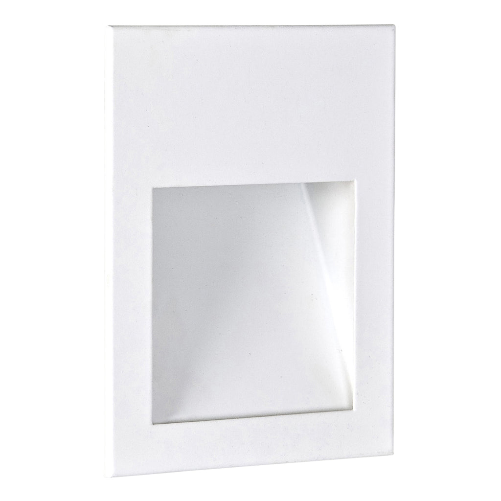 Astro Borgo 90 Recessed Wall Light in Matt White 2700K - DRIVER REQUIRED