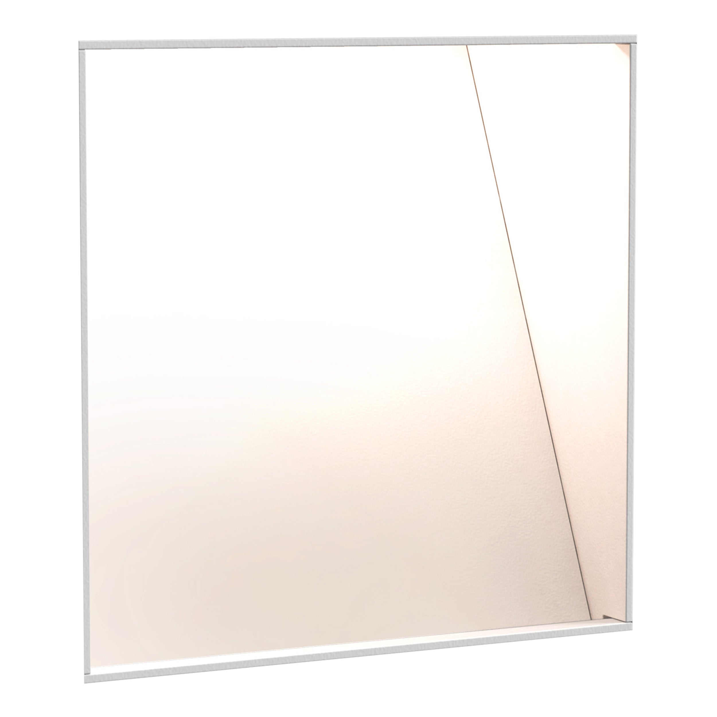 Astro Borgo Trimless 65 Square Recessed Wall Light in Matt White - DRIVER REQUIRED 1212008