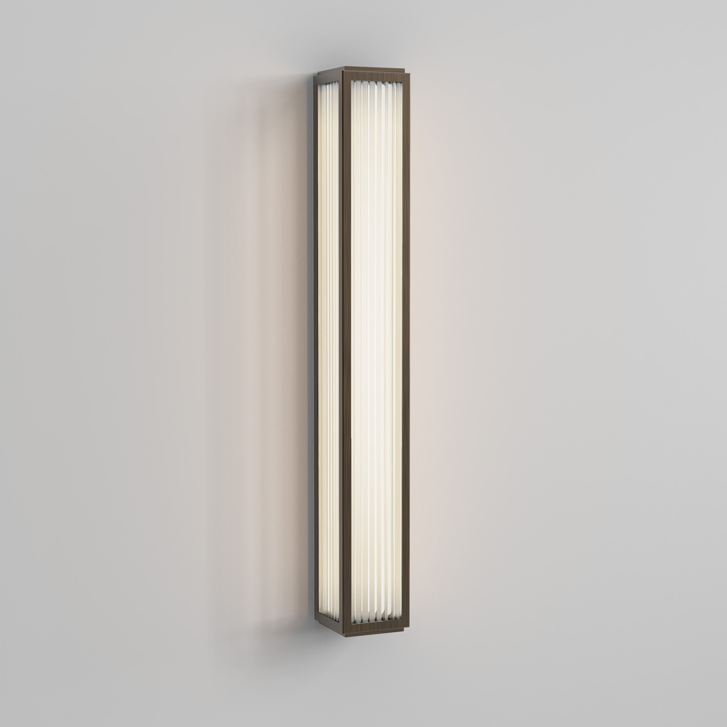 Astro Boston 370 Bathroom Wall Light in Bronze