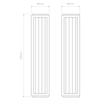 Astro Boston 370 Bathroom Wall Light 